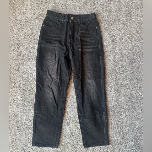 SHEIN Denim - SHEIN Mom Jeans